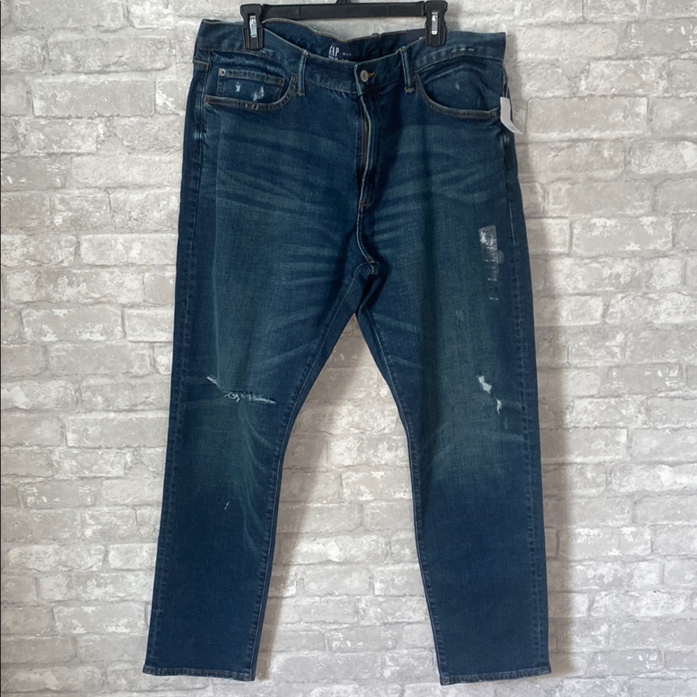 Men's Distressed Denim Jeans